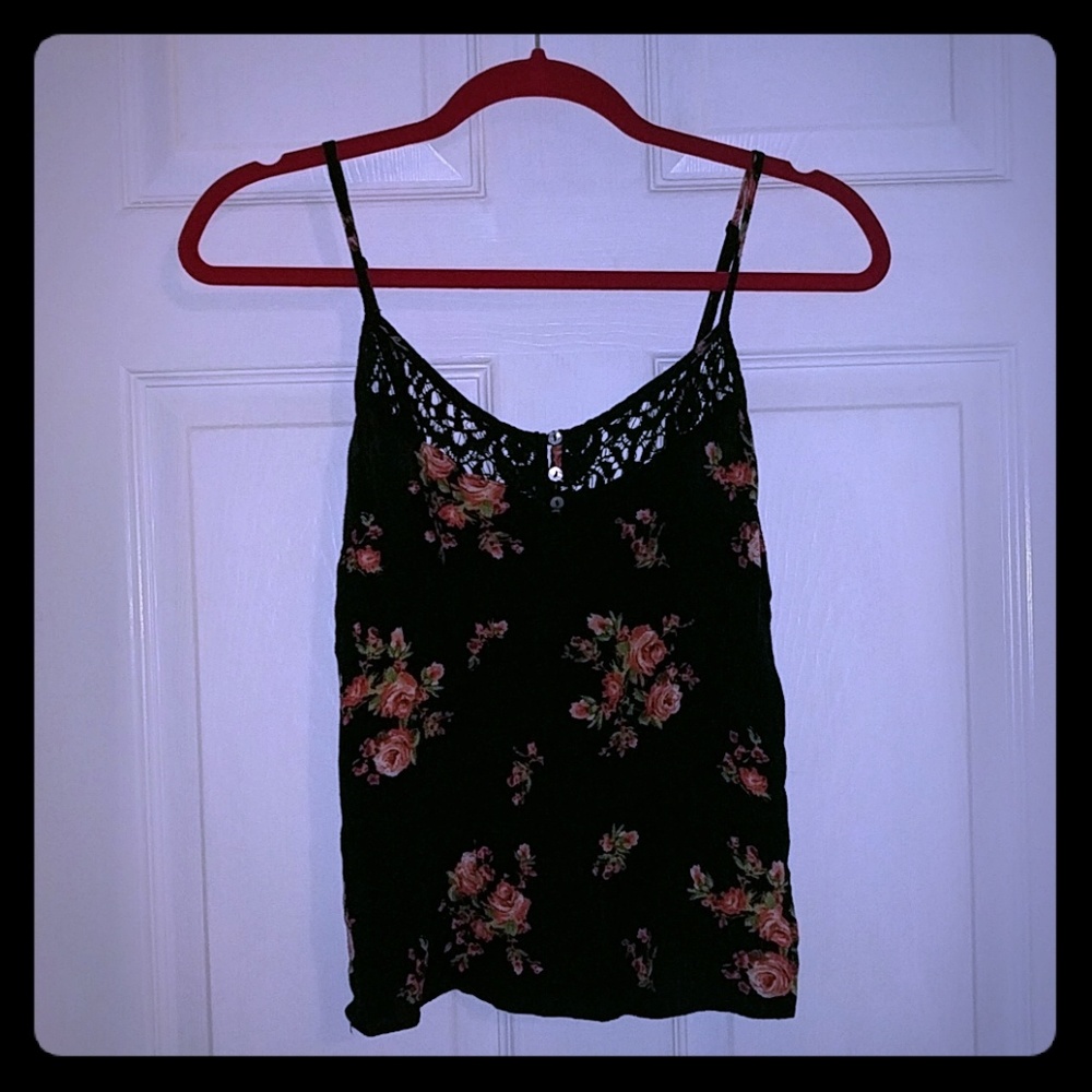 Boho Soft Feminine Floral Top